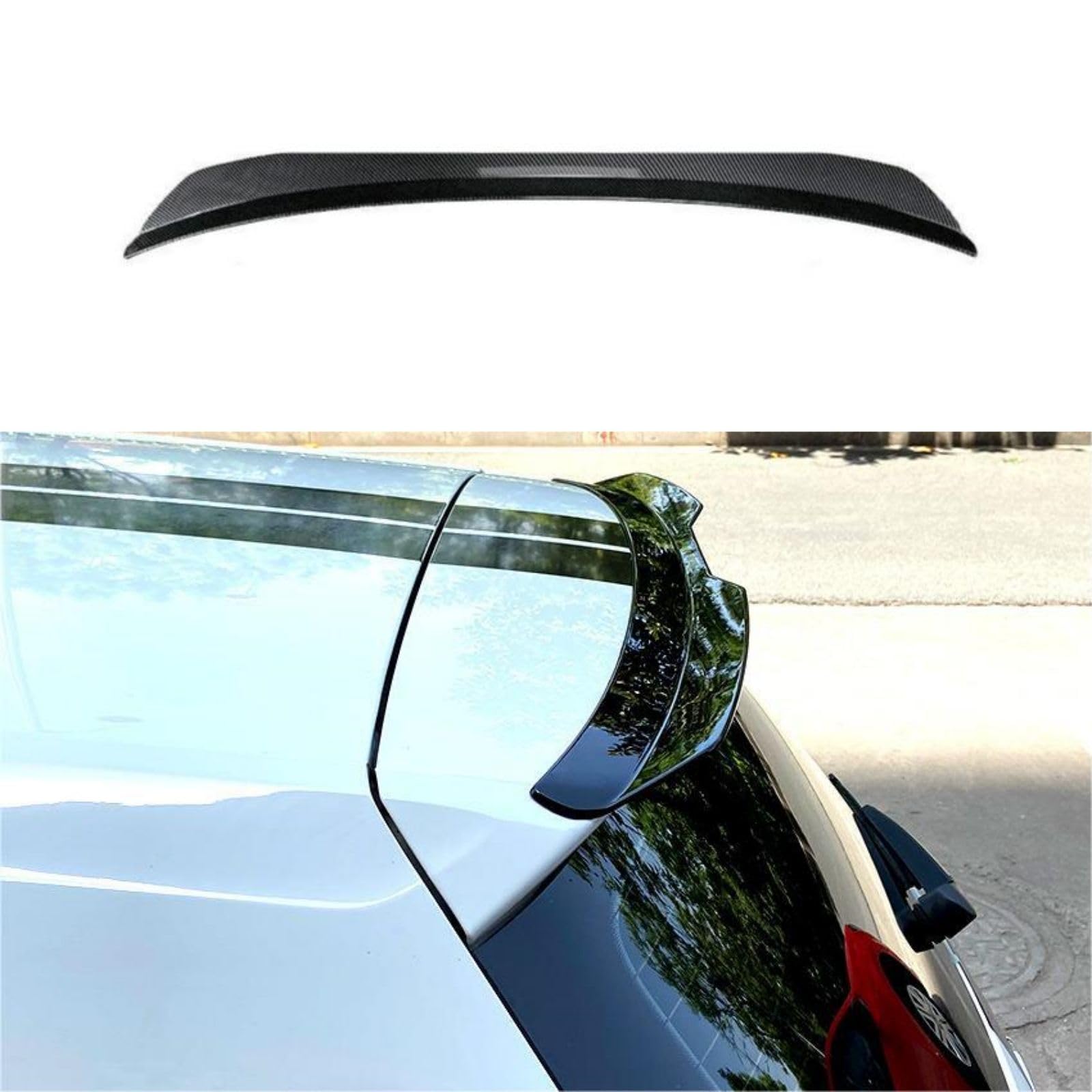 Auto Heckspoiler für Renault Modus/Grand Modus 2004 2005 2006 2007 2008 2009 2010 2011 2012, Heckspoiler Kofferraumspoiler Heckflügel Lippe Spoiler Tuning Zubehör,Carbon Fiber Styling Auto Heckspoiler für Renault Modus/Grand Modus 2004 2005 2006 2007 2008 2009 2010 2011 2012, Heckspoiler Kofferraumspoiler Heckflügel Lippe Spoiler Tuning Zubehör,Carbon Fiber Styling von FZIYUAN