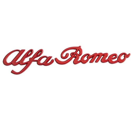 Auto Abzeichen Aufkleber für Alfa Romeo Giulia,Abzeichen Buchstaben Wort Sticker Metall Embleme Body Abzeichen Aufkleber von FZKUDZLD