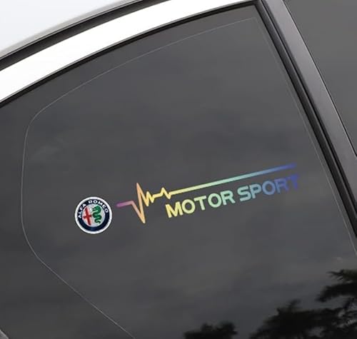 Auto Abzeichen Aufkleber für Alfa Romeo Giulia Giulietta 159 Stelvio Sportiva,Abzeichen Buchstaben Wort Sticker Metall Embleme Body Abzeichen Aufkleber von FZKUDZLD