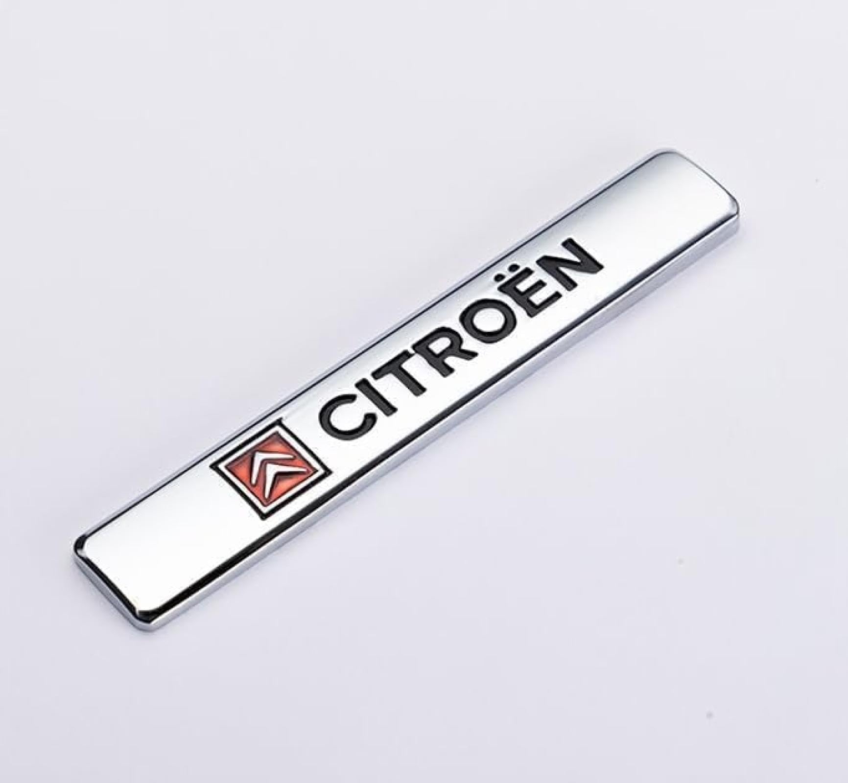 Auto Abzeichen Aufkleber für Citroen C-Quatre C2 C5 Elysee,Abzeichen Buchstaben Wort Sticker Metall Embleme Body Abzeichen Aufkleber Auto Abzeichen Aufkleber für Citroen C-Quatre C2 C5 Elysee,Abzeichen Buchstaben Wort Sticker Metall Embleme Body Abzeichen Aufkleber von FZKUDZLD