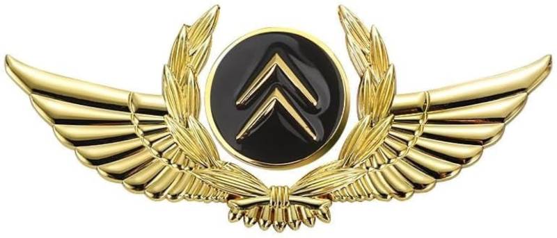 Auto Abzeichen Aufkleber für Citroen C-Quatre C4l Elysee C5 C3xr,Abzeichen Buchstaben Wort Sticker Metall Embleme Body Abzeichen Aufkleber von FZKUDZLD