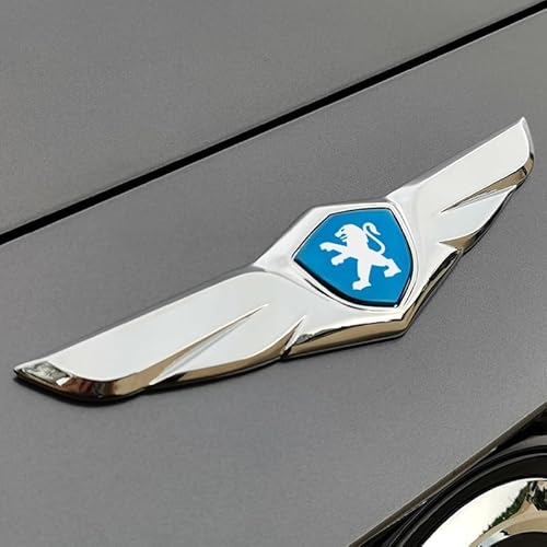Auto Abzeichen Aufkleber für Peugeot 508 301 408 4008 308 3008,Abzeichen Buchstaben Wort Sticker Metall Embleme Body Abzeichen Aufkleber von FZKUDZLD