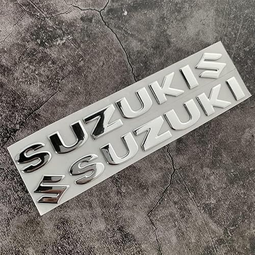 Auto Abzeichen Aufkleber für Suzuki,Abzeichen Buchstaben Wort Sticker Metall Embleme Body Abzeichen Aufkleber von FZKUDZLD