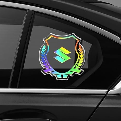 Auto Abzeichen Aufkleber für Suzuki Vitara Alivio Swift Sx4,Abzeichen Buchstaben Wort Sticker Metall Embleme Body Abzeichen Aufkleber von FZKUDZLD
