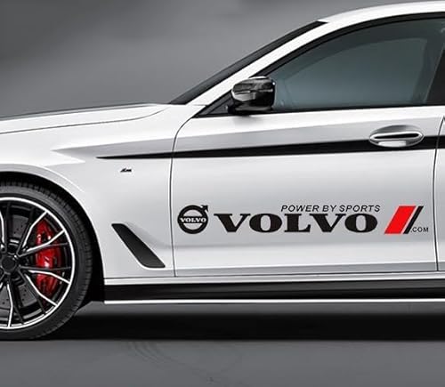 Auto Abzeichen Aufkleber für Volvo S60/s90/xc40/xc60/xc90,Abzeichen Buchstaben Wort Sticker Metall Embleme Body Abzeichen Aufkleber von FZKUDZLD