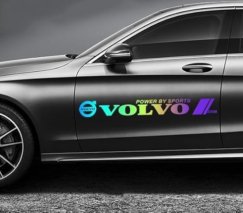 Auto Abzeichen Aufkleber für Volvo S60/s90/xc40/xc60/xc90,Abzeichen Buchstaben Wort Sticker Metall Embleme Body Abzeichen Aufkleber von FZKUDZLD