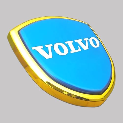 Auto Abzeichen Aufkleber für Volvo S60 S90 Xc40,Abzeichen Buchstaben Wort Sticker Metall Embleme Body Abzeichen Aufkleber von FZKUDZLD