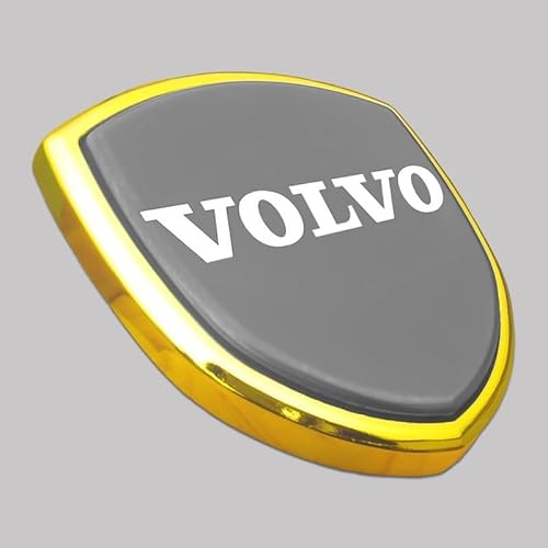 Auto Abzeichen Aufkleber für Volvo S60 S90 Xc40,Abzeichen Buchstaben Wort Sticker Metall Embleme Body Abzeichen Aufkleber von FZKUDZLD