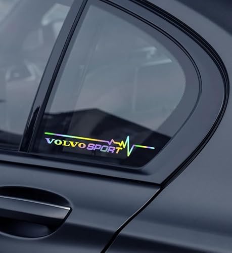 Auto Abzeichen Aufkleber für Volvo S60 S90 Xc40 Xc60 Xc90,Abzeichen Buchstaben Wort Sticker Metall Embleme Body Abzeichen Aufkleber von FZKUDZLD