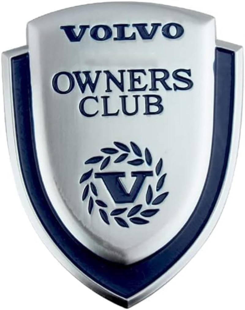 Auto Abzeichen Aufkleber für Volvo Xc40 Xc60 Xc90 C30,Abzeichen Buchstaben Wort Sticker Metall Embleme Body Abzeichen Aufkleber von FZKUDZLD