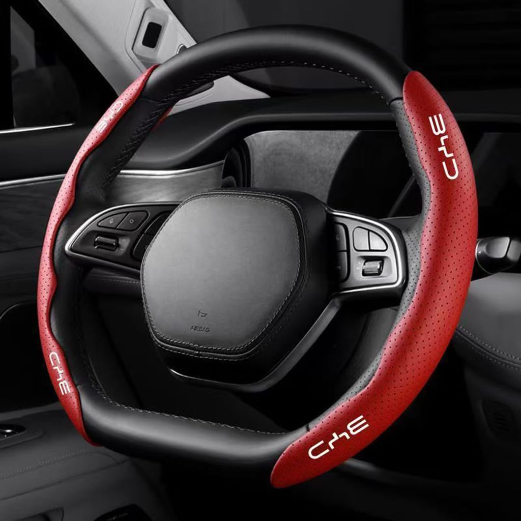 Segmentierter Lenkradschoner für BYD Song/Song New Energy/Yuan Plus,Auto Lenkradbezug Lenkradabdeckung Lenkradschutz Innenraum ZubehöR Segmentierter Lenkradschoner für BYD Song/Song New Energy/Yuan Plus,Auto Lenkradbezug Lenkradabdeckung Lenkradschutz Innenraum ZubehöR von FZKUDZLD