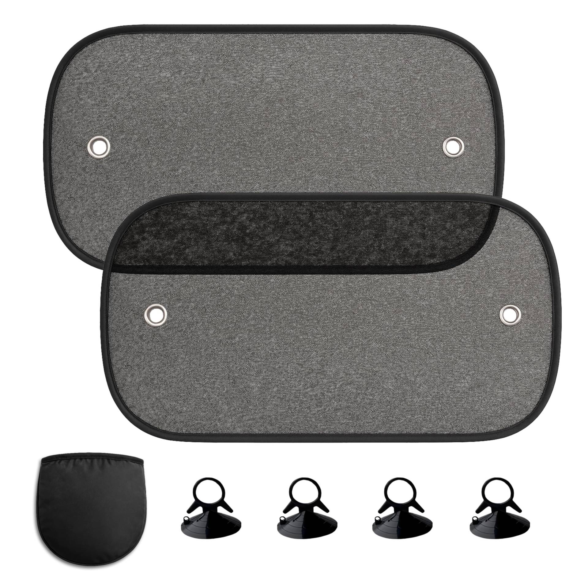 2 Stück Sonnenschutz Auto+4 Stück Saugnapf,Sonnenschutz Auto Baby,seitenscheibe, seitenscheibe 2 Stück Sonnenschutz Auto+4 Stück Saugnapf,Sonnenschutz Auto Baby,seitenscheibe, seitenscheibe von FZSECRIU