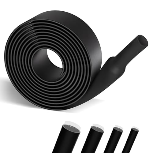 4 Größen (4mm+6mm+8mm+12mm)*2 m schrumpfschlauch，schrumpfschlauch set,schrumpfschlauch mit kleber,schrumpfschläuche,schrumpfschlauch schwarz von FZSECRIU