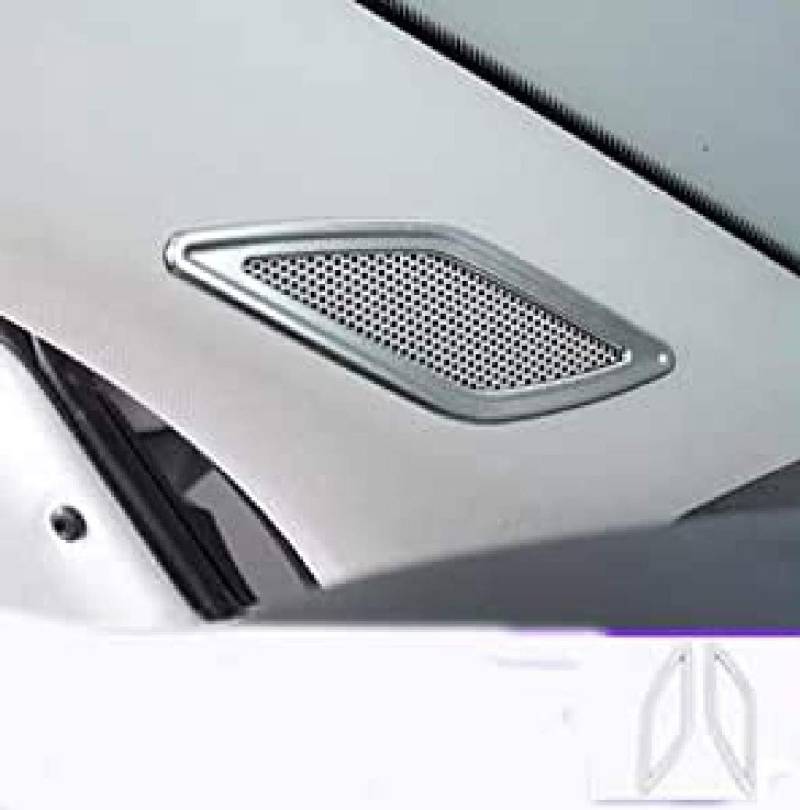 FFZ Parts Edelstahl Lautsprecher Rahmen Blende Abdeckung Passend Für T-Cross von FFZ Parts