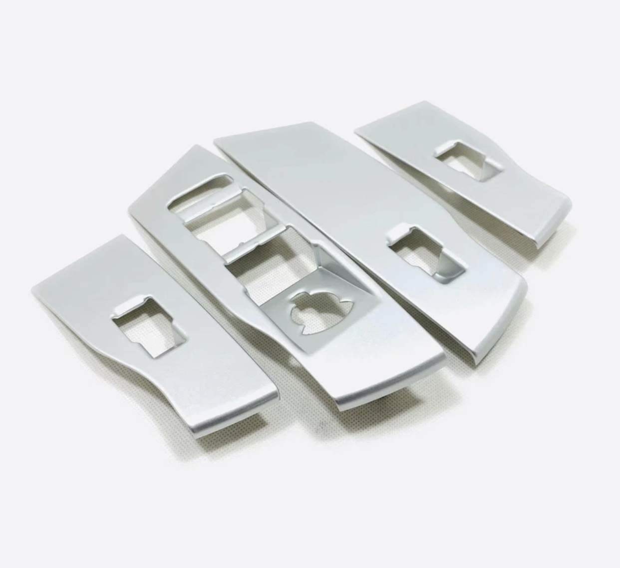 FFZ Parts Fensterheber Rahmen Blende Abdeckung in Silber Matt Passend Für T-Cross von FFZ Parts