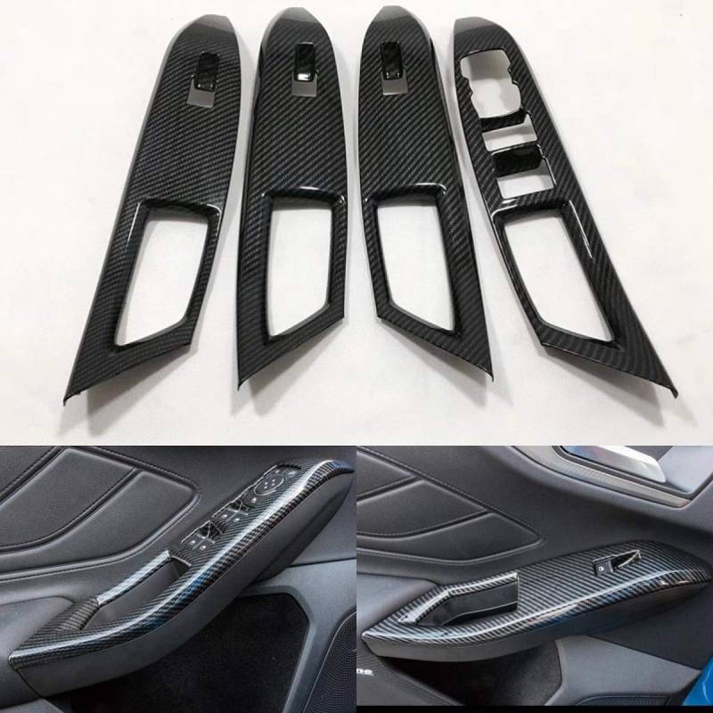 FFZ Parts Fensterheber Rahmen Carbon Optik Passend für Focus 4. Generation Ab Bj 2018 von FFZ Parts