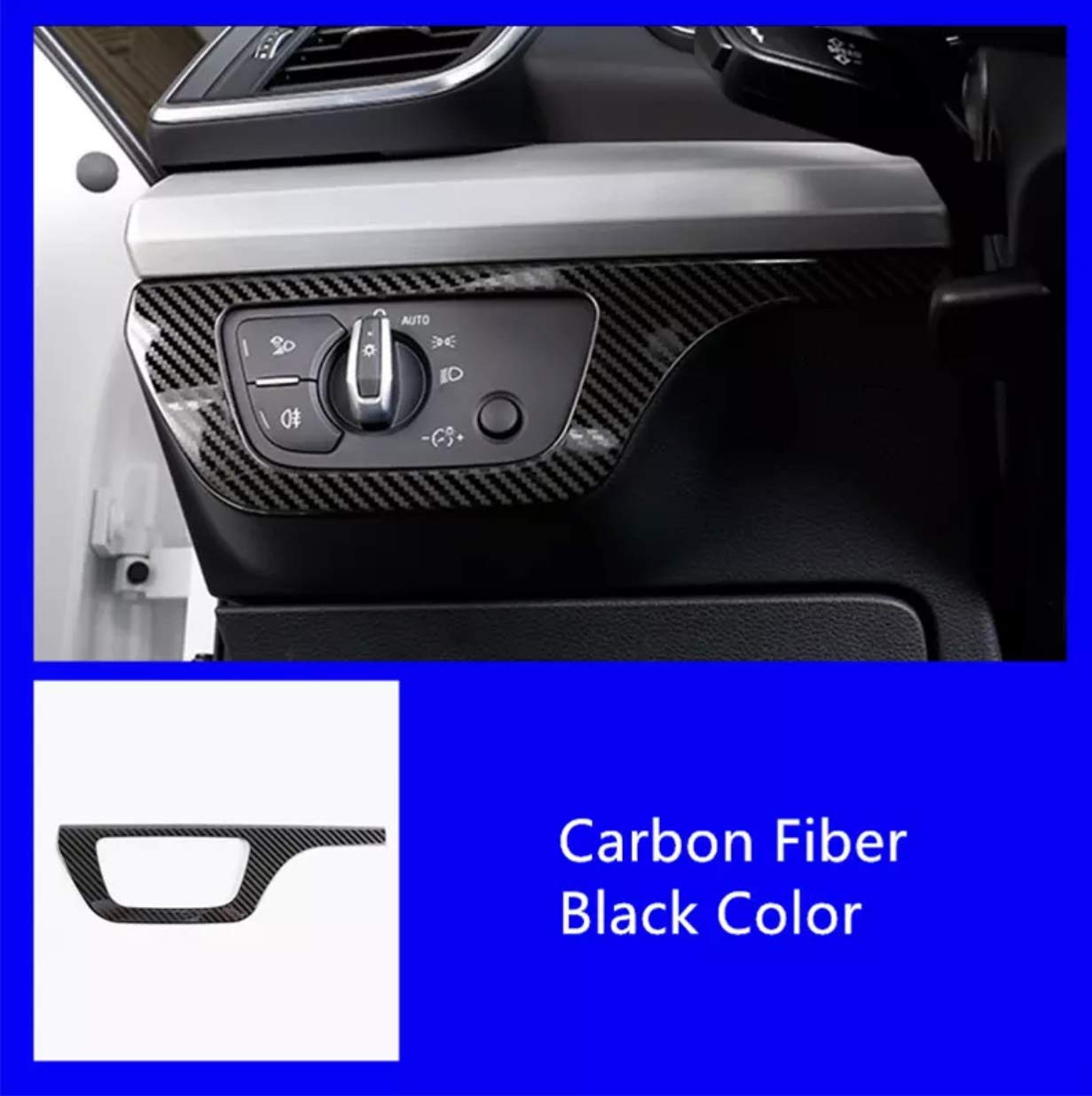 FFZ Parts Lichtschalter Blende Abdeckung Rahmen Carbon Matt Optik Passend Für Q5 SQ5 FY Ab Bj.2018 FFZ Parts Lichtschalter Blende Abdeckung Rahmen Carbon Matt Optik Passend Für Q5 SQ5 FY Ab Bj.2018 von FFZ Parts