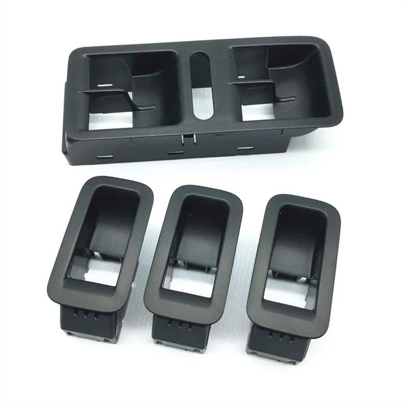 Fensterheber Schalter Für Polo 2011 2012 2013 Fahrer- und beifahrerseite elektrische fensterheber Schalter Panel Rahmen 6RU867255 6RU867255A Fensterheber Taster (Farbe : 1 Satz) von FaLkiN