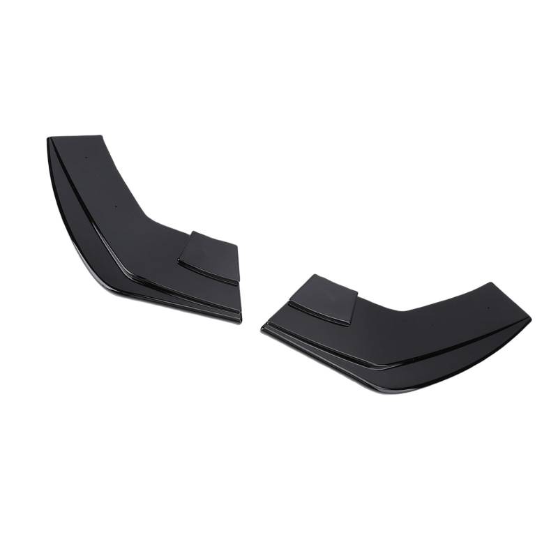 2-teiliger Heckstoßstangen-Seitensplitter, Heckstoßstangen-Eckdiffusor, Heckstoßstangen-Seitenspoiler für 1er F20 M Sport 2015-2019, mit Schrauben für einfache Installation (glänzend schwarz) von Fabater