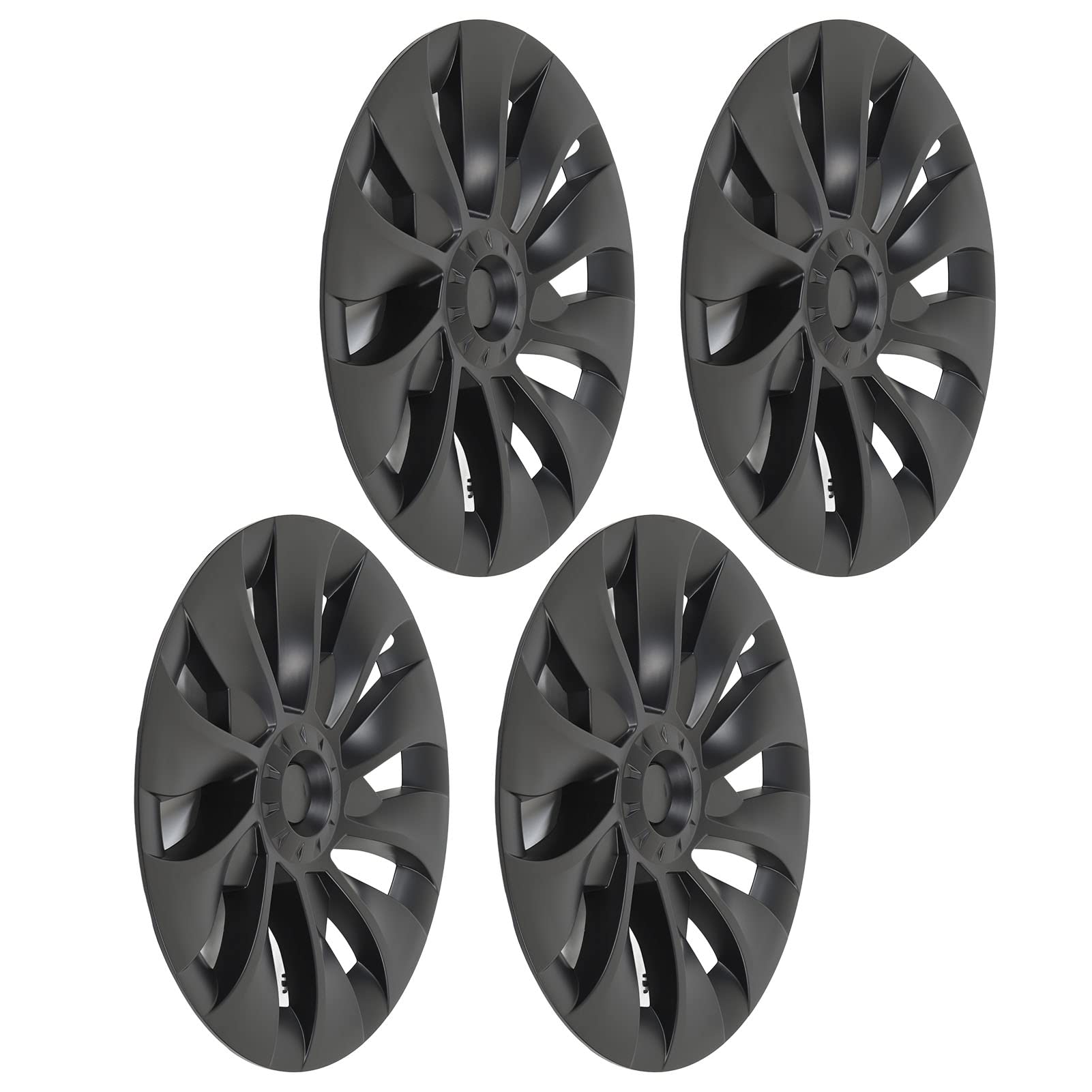 4 Stück Model 3 Radkappen, Premium 18 Zoll Mattschwarze Radkappen Felgenabdeckung, Vollständiger Schutz, Ersatz Radkappen Kompatibel mit 2017–2023 Modell 3 4 Stück Model 3 Radkappen, Premium 18 Zoll Mattschwarze Radkappen Felgenabdeckung, Vollständiger Schutz, Ersatz Radkappen Kompatibel mit 2017–2023 Modell 3 von Fabater