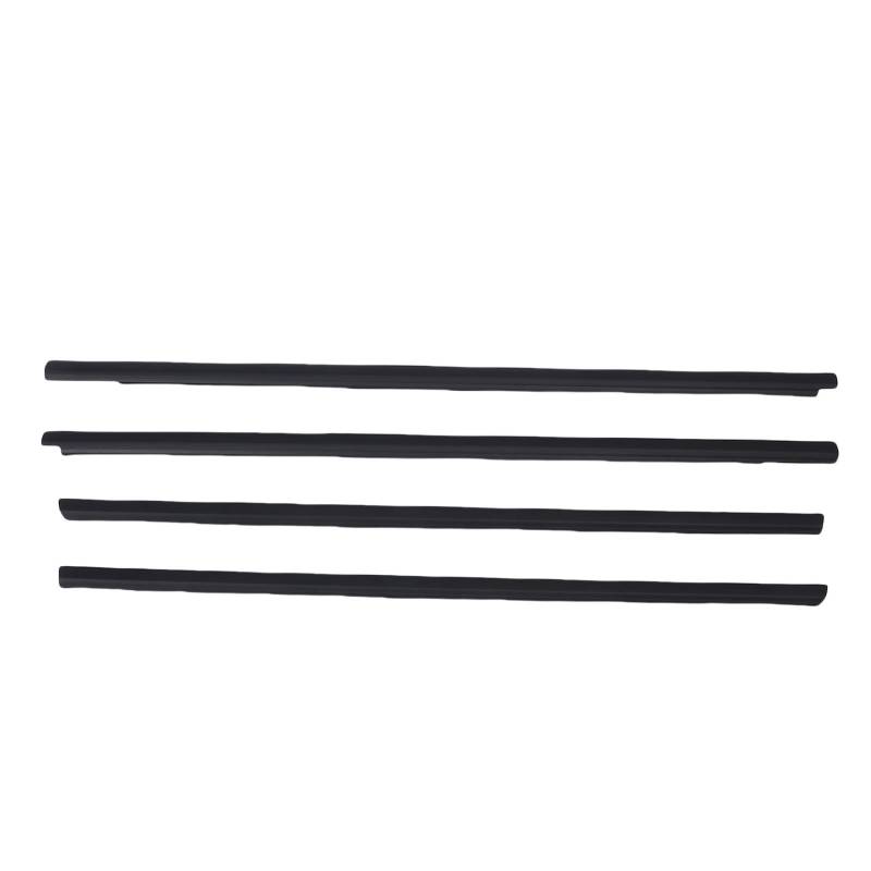 4PCS Fenster Wetter Streifen Dichtungen Gürtel Ersatz für X-Trail T30 2001-2007, 82821 8 H300 Auto Außentür Fenster Formen Trim Weatherstreifen-Dichtung Sgurt, Verbessern Sie von Fabater