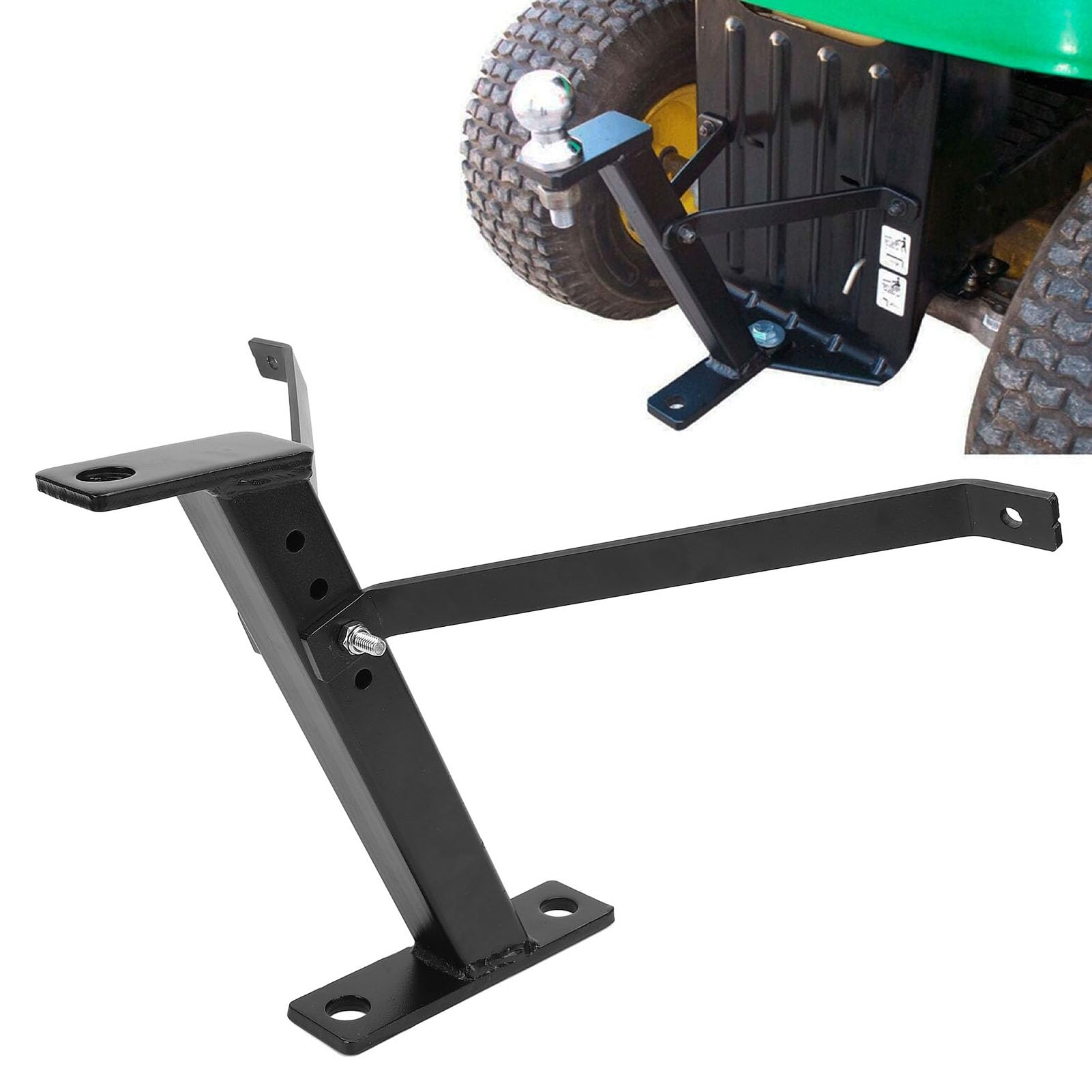 Anhängerkupplung für Rasenmäher, Anhängerkupplung aus Metall für, Cub Cadet, Poulan Pro, Husky-Aufsitzmäher, Anhängerkupplung für Gartentraktoren Anhängerkupplung für Rasenmäher, Anhängerkupplung aus Metall für, Cub Cadet, Poulan Pro, Husky-Aufsitzmäher, Anhängerkupplung für Gartentraktoren von Fabater