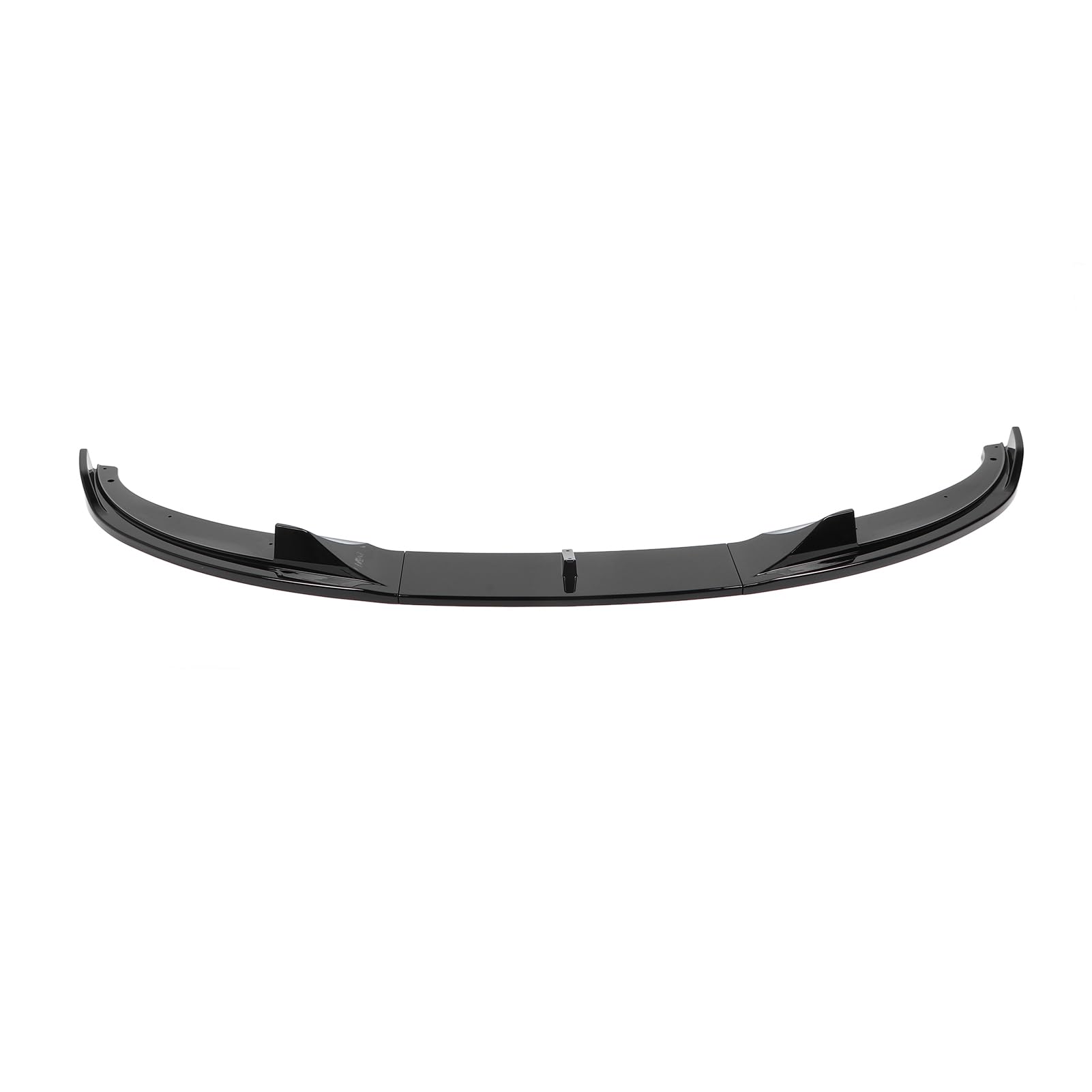 Fabater Frontstoßstangenlippenspoiler, Sportlicher Frontstoßstangenlippen-Kinnspoiler, Auto-Spoiler-Splitter-Diffusor-Schutz für E60 E61 M5 2005–2010 (glänzend schwarz) von Fabater