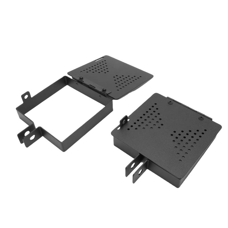 Fabater RV Stoßfängerdecke, 2 Packung 4 -Zoll -Eisen -RV -Stoßfänger -Endkappe, Abwasserschlauchspeicherrohrkappe für 4 Zoll Quadratische Stoßstangen, Trailantriebszubehör von Fabater