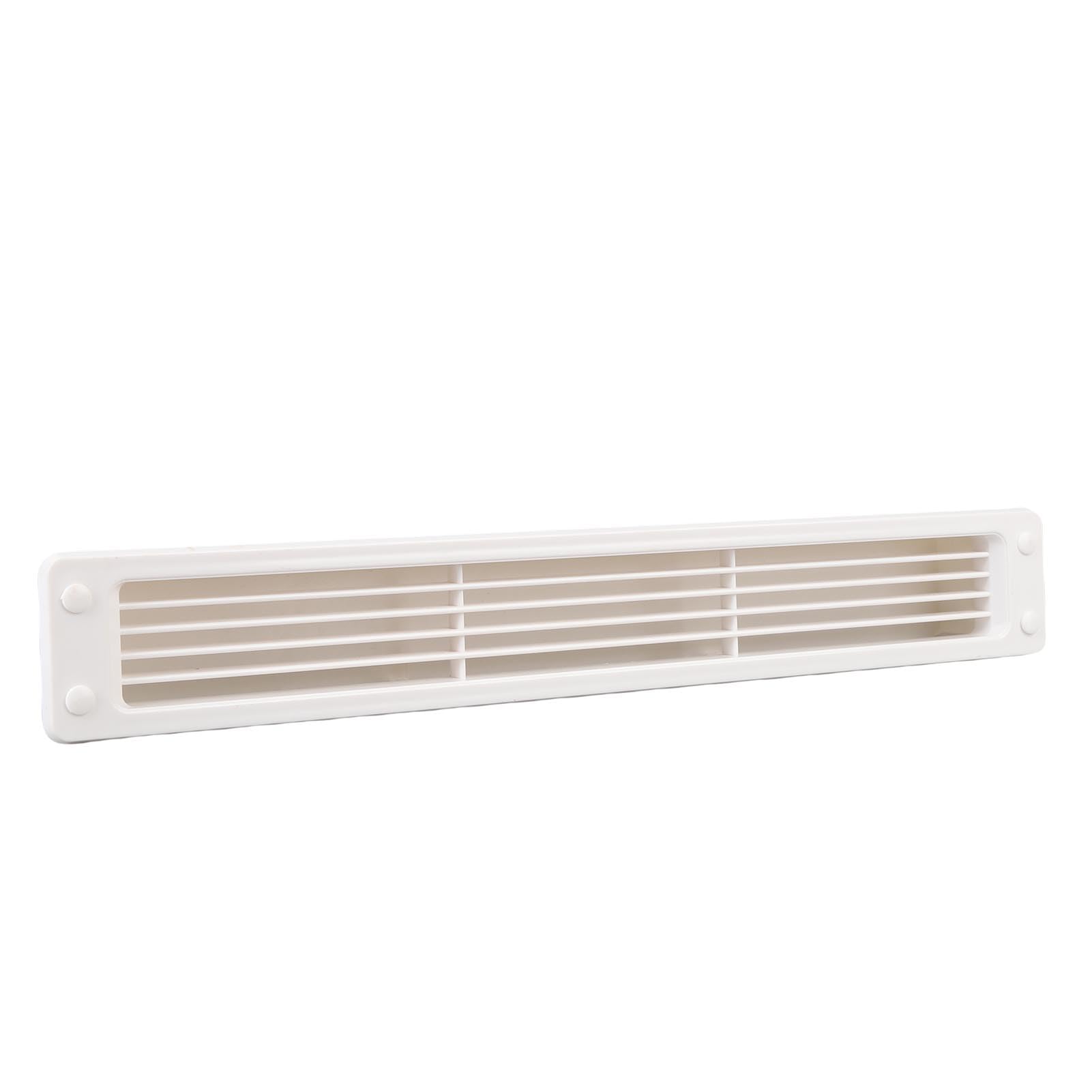 Fabater Wohnmobilableitungsabdeckung, Lüftungsabdeckung, Seitenablüftungsabdeckungen, Langudergitterabdeckungen für Wohnmobile, Yacht, Anhänger, Badezimmer, Breite Innenwand (White) von Fabater