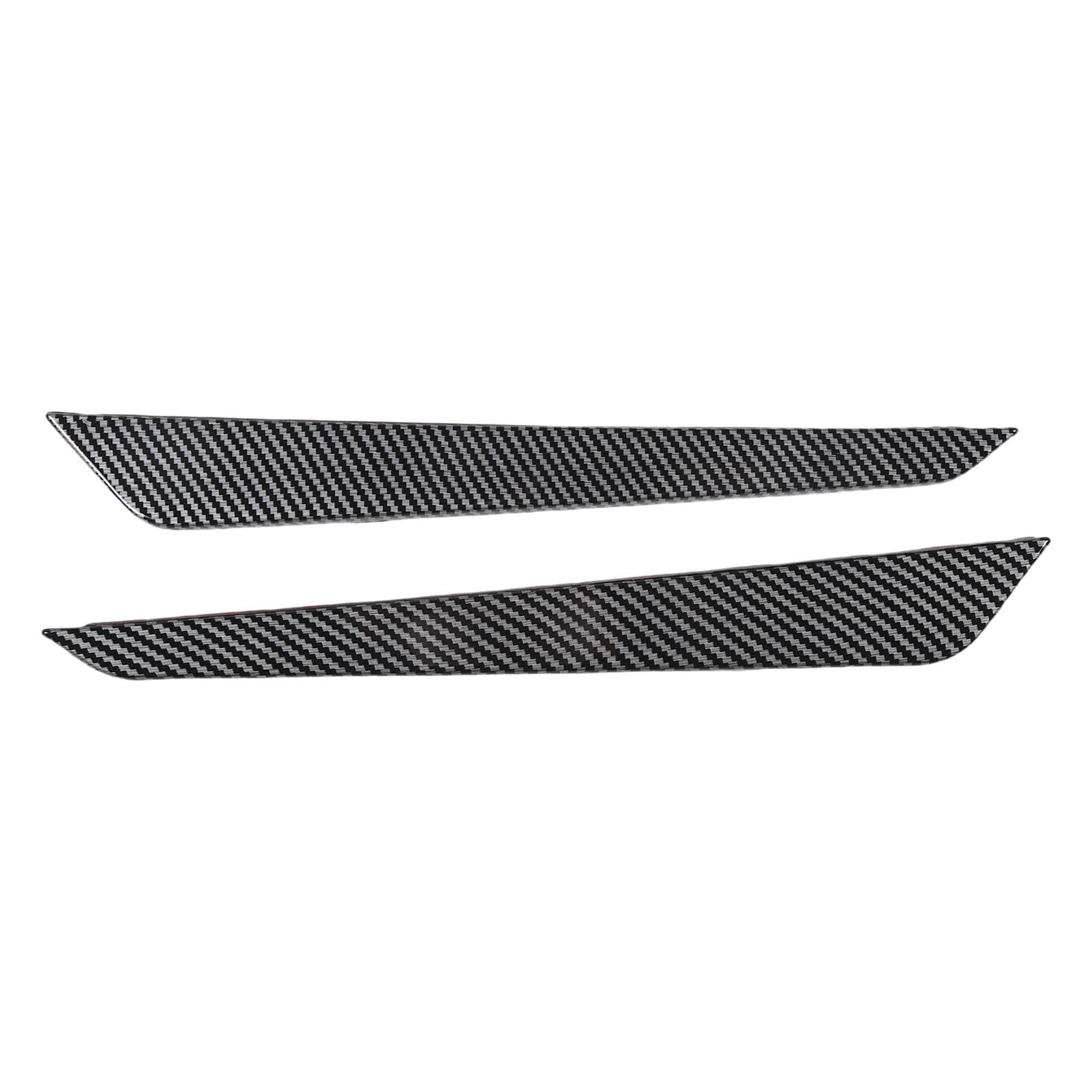 Frontspoilerlippe, 2 Stück Frontstoßstangen-Seitensplitter Links rechts, sportlicher Look, Ersatz für Impreza WRX STI VA 2015-2021 (Kohlefaser-Stil) von Fabater