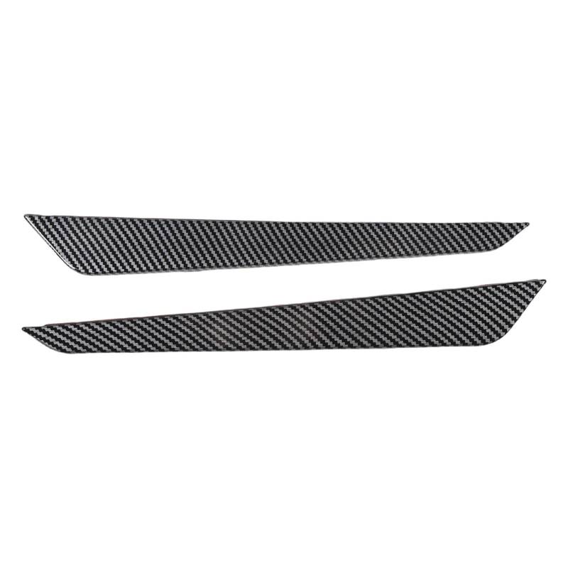 Frontspoilerlippe, 2 Stück Frontstoßstangen-Seitensplitter Links rechts, sportlicher Look, Ersatz für Impreza WRX STI VA 2015-2021 (Kohlefaser-Stil) von Fabater