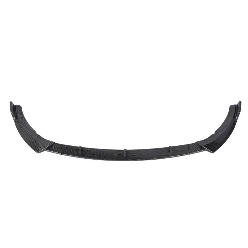 Frontstoßstangen-Lippenspoiler, Aerodynamischer Stoßstangenschutz, Lippen-Kinn-Spoiler-Body-Kit, Ersatz für 2019–2021 C-Klasse W 205 C 205 S 205 AMG-Line (Kohlefaser-Stil) von Fabater