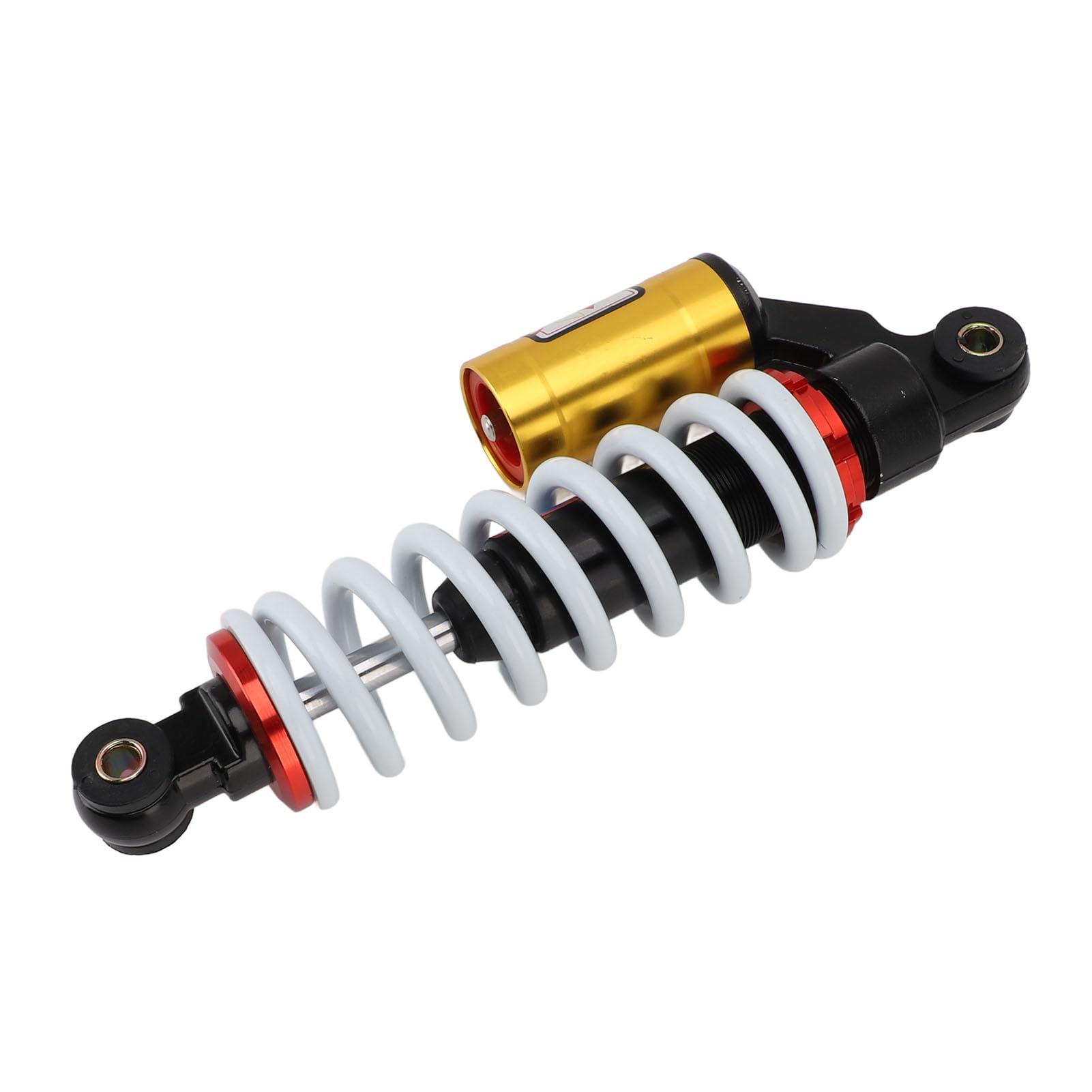 Hochleistungs-Stoßdämpfer, 285 mm, einstellbare Dämpfung, Federstahl, Ersatz für Motorrad, ATV, Quad, Dirtbike, Gokart, Roller Hochleistungs-Stoßdämpfer, 285 mm, einstellbare Dämpfung, Federstahl, Ersatz für Motorrad, ATV, Quad, Dirtbike, Gokart, Roller von Fabater
