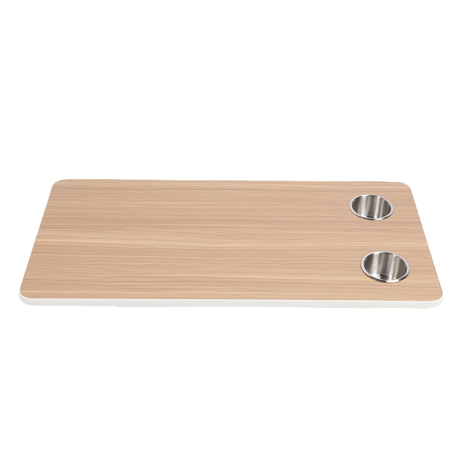 RV -Tischplatte, RV Dinette Tisch Top Ersatz mit 2 Tasse Halter, 31.49 X 174in Massivholzboot Tischplatte für RV -Anhänger -Wohnmobil -Yachtdeck, Abgerundete Ecken Zur (Brown) von Fabater