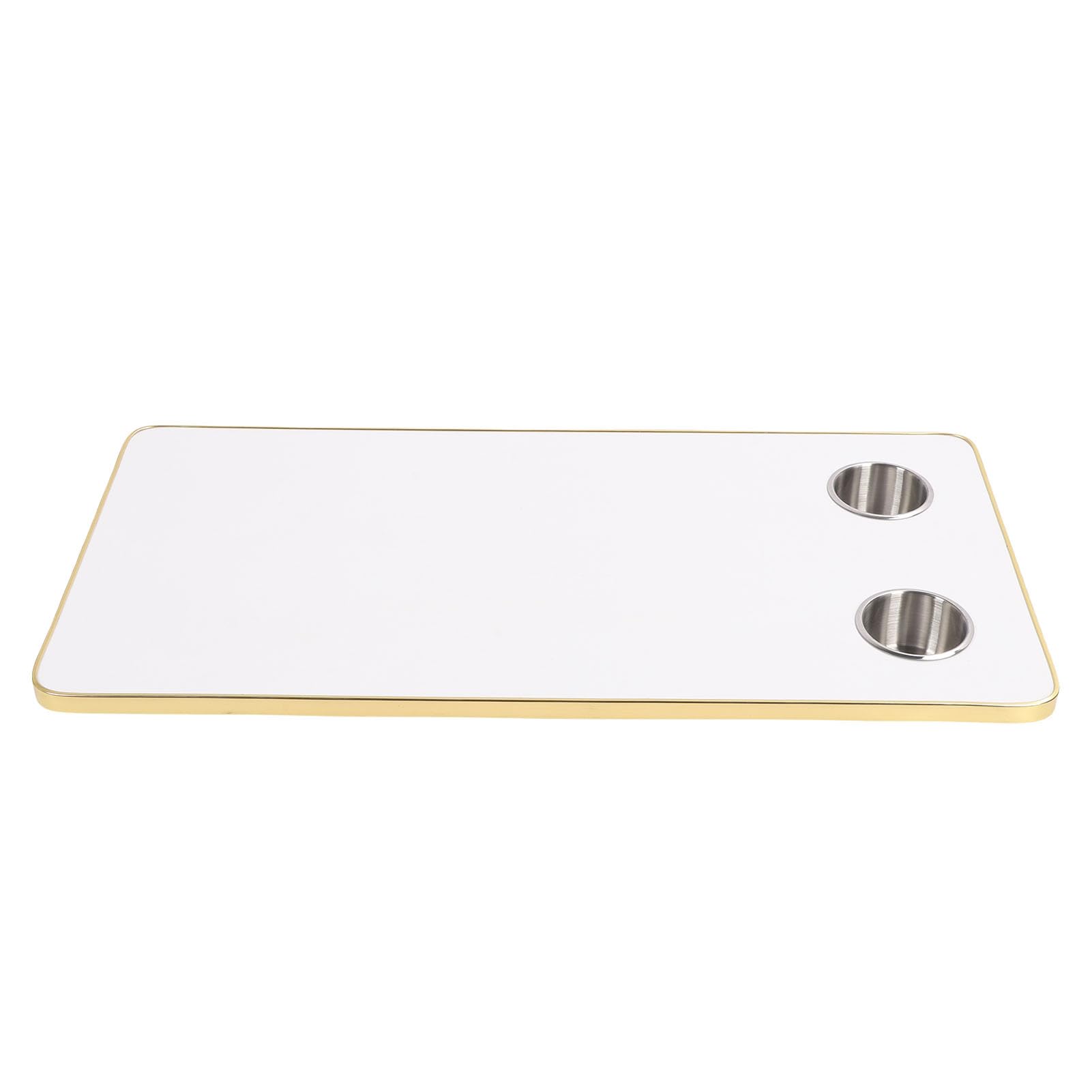 RV -Tischplatte, RV Dinette Tisch Top Ersatz mit 2 Tasse Halter, 31.49 X 174in Massivholzboot Tischplatte für RV -Anhänger -Wohnmobil -Yachtdeck, Abgerundete Ecken Zur (White) von Fabater