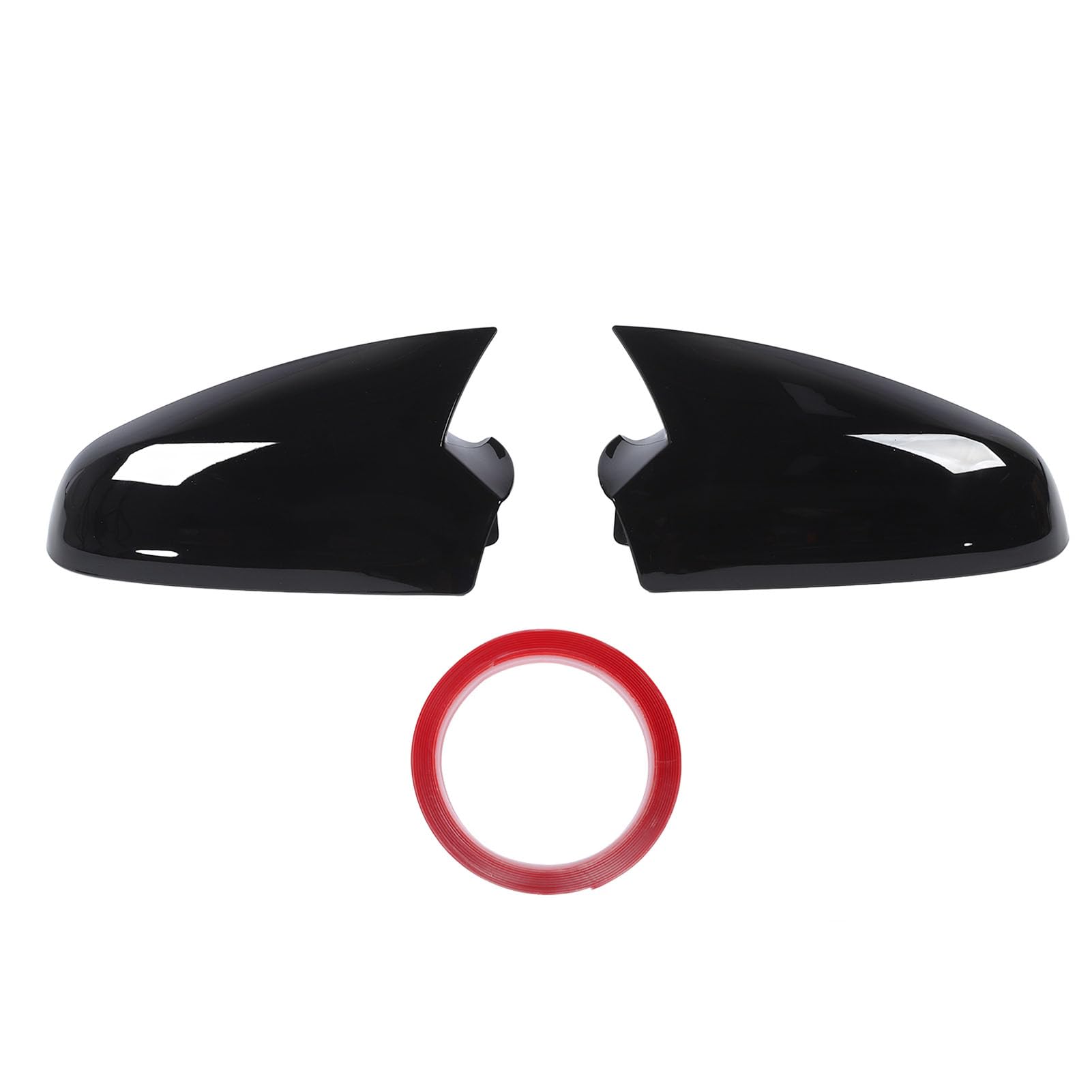 Rückspiegelkappe für Opel, für Astra H MK5 2004–2009, Ersatz der Linken und Rechten Seitenspiegelabdeckung, 1 Paar Rückspiegelkappen, Außenrückspiegelabdeckung Rückspiegelkappe für Opel, für Astra H MK5 2004–2009, Ersatz der Linken und Rechten Seitenspiegelabdeckung, 1 Paar Rückspiegelkappen, Außenrückspiegelabdeckung von Fabater