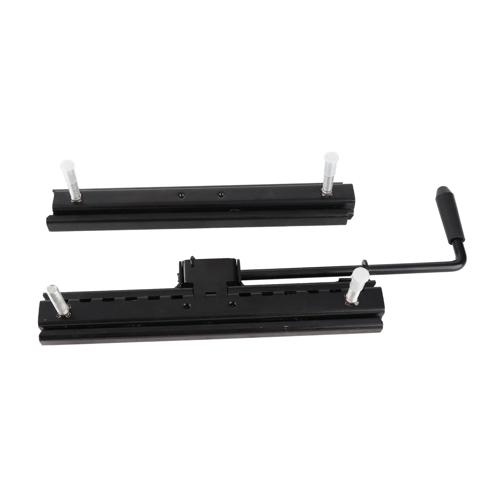 Sitzgleitschiene, 2-teiliges Sitzschienen-Montageset mit Hardware, Verstellbare Sitzgleitpassung für Go-Kart-Allrad-Offroad-UTV, Universell, Sitzmontageschiene Sitzgleitschiene, 2-teiliges Sitzschienen-Montageset mit Hardware, Verstellbare Sitzgleitpassung für Go-Kart-Allrad-Offroad-UTV, Universell, Sitzmontageschiene von Fabater
