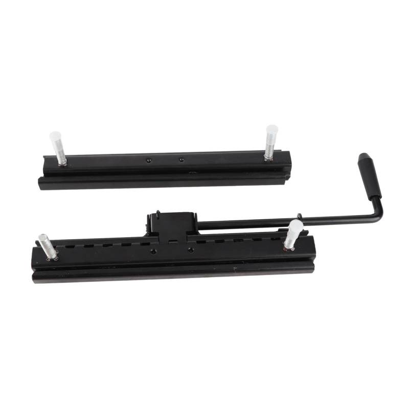 Sitzgleitschiene, 2-teiliges Sitzschienen-Montageset mit Hardware, Verstellbare Sitzgleitpassung für Go-Kart-Allrad-Offroad-UTV, Universell, Sitzmontageschiene von Fabater
