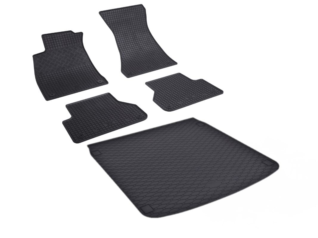 903546-58B-802054 Set Auto-Fußmatten und Kofferraumschutz Gummi schwarz 903546-58B-802054 Set Auto-Fußmatten und Kofferraumschutz Gummi schwarz von Fabbri 3 di Fabbri Marco & C snc