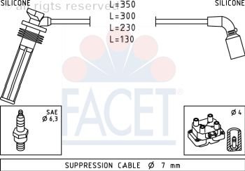 Facet 4.7249 Zⁿndleitungssatz von Facet