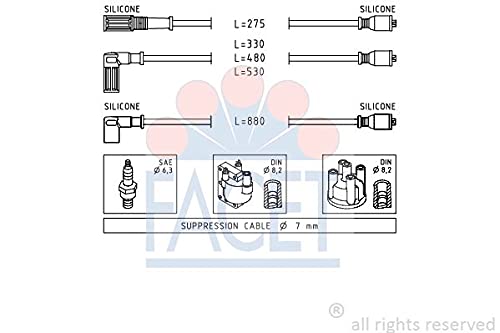 Facet 4.8354 Zⁿndleitungssatz von Facet