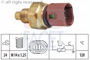 Facet 7.3522 Kühlmitteltemperatur-Sensor von Facet