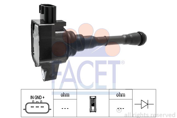 Zündspule Facet 9.6451 von Facet