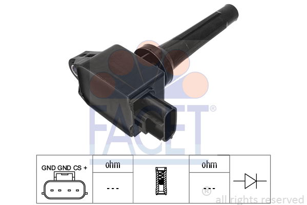 Zündspule Facet 9.6527 von Facet