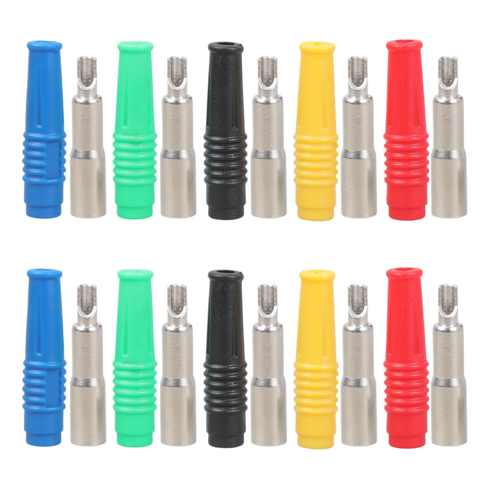 10pcs 4mm Banana Plugs Socket Mit Maximums Drahtkapazitäts Upgrades Für Experimente Und Elektronische Projekte 10pcs 4mm Banana Plugs Socket Mit Maximums Drahtkapazitäts Upgrades Für Experimente Und Elektronische Projekte von FackLOxc