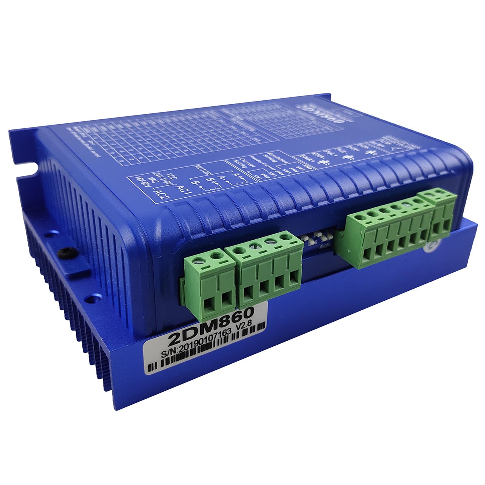 2DM860 Stepper Motor Treiber Controller Microstep Controller Gravur Maschinensysteme 2 Phase Stepper Motor Treiber 2DM860 Stepper Motor Treiber Controller Microstep Controller Gravur Maschinensysteme 2 Phase Stepper Motor Treiber von FackLOxc