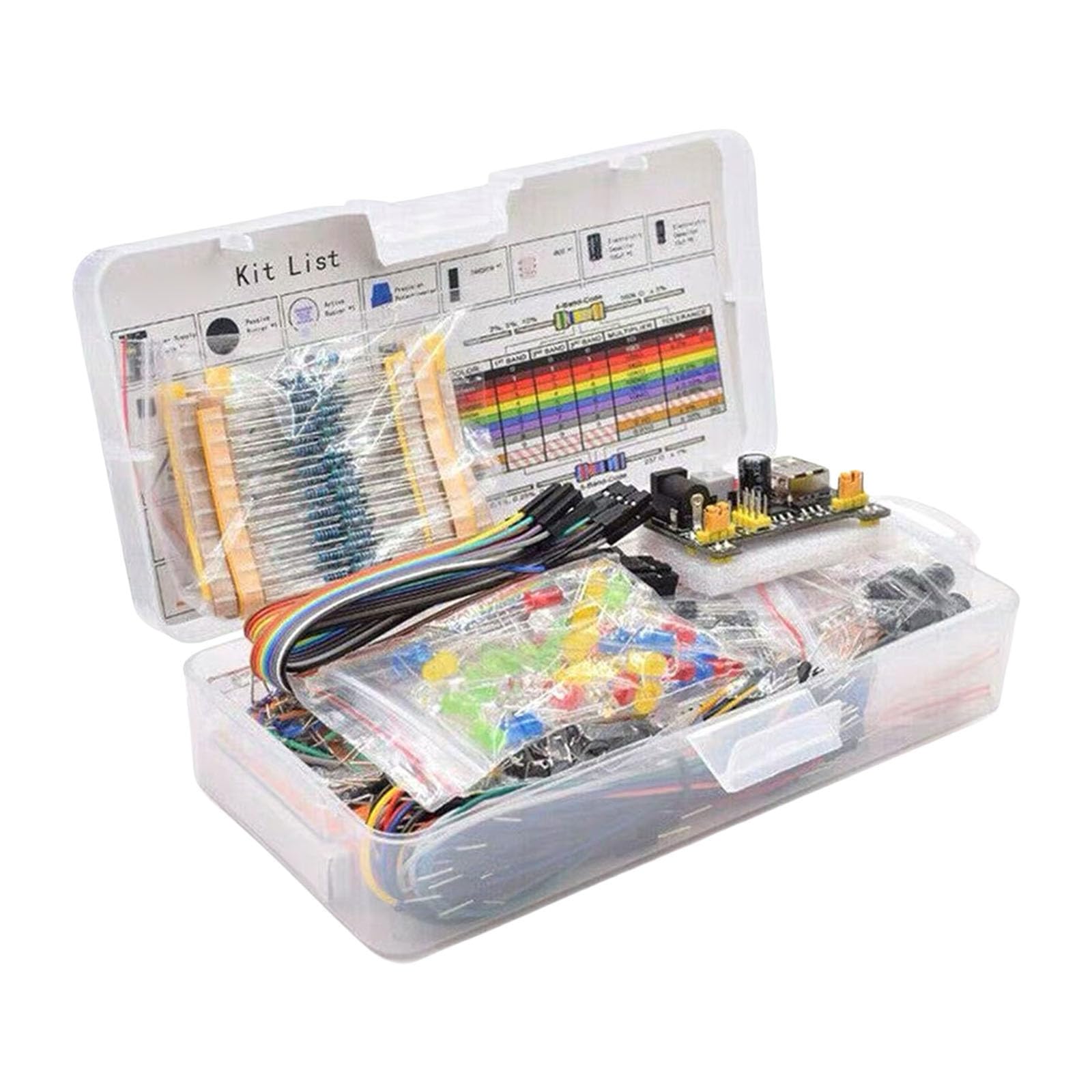 All Inclusive Elektronik-Lernset mit Schritt-für-Schritt-Anleitung, geeignet für Schulen, Heimprojekte zum Programmieren All Inclusive Elektronik-Lernset mit Schritt-für-Schritt-Anleitung, geeignet für Schulen, Heimprojekte zum Programmieren von FackLOxc