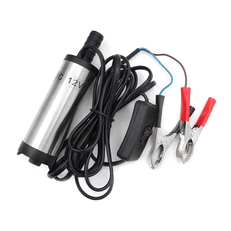 DC12V Elektrische Tauchpumpe Kraftstoffwasseröl Camp Fisch Fisch Aus Edelstahl Transferpumpe von FackLOxc