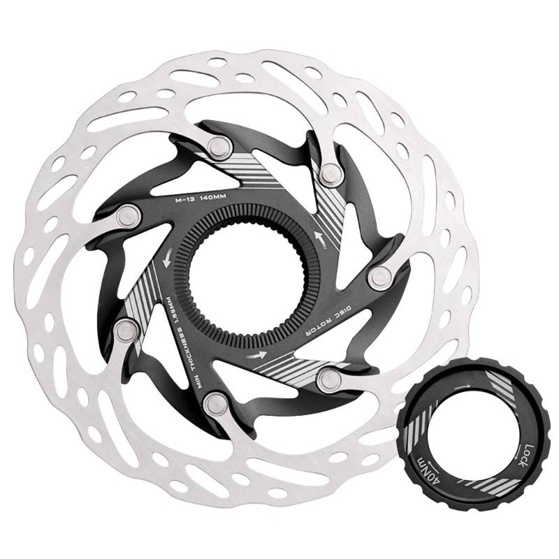 Hohlroadbike Bremsscheibe Mountain Fahrräder Bremsrotor Zentralverriegelungsrettfahrradöl Scheibenscheibe Bremsbremsrotor 160/140 Mm von FackLOxc