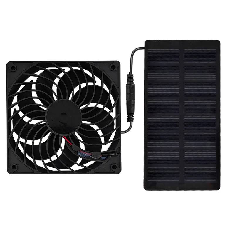 Mehrzweck Solars Power Abgase Lüfter 0 8 W 4 V Easy Installion Für Camping Freien Und Grüne Energys Belüftung von FackLOxc